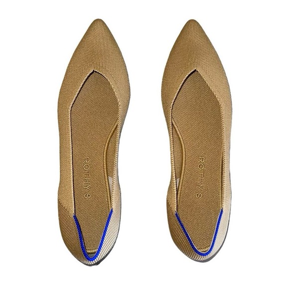 Rothy's The Point in Camel size 9! New without Box - Picture 5 of 8